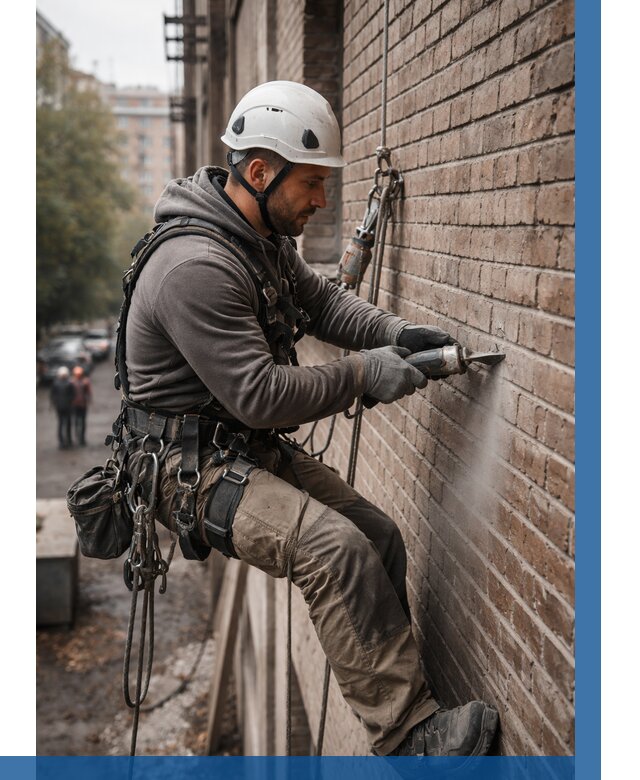 Расшивка кирпичных швов в Щербинке от 611 р. | ВЫСОТНИК-Щрб