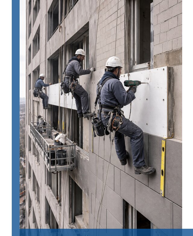 Монтаж фасадных термопанелей высокого качества в Щербинке