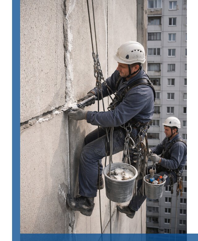 Утепление межпанельных швов в Щербинке профессионально и надежно
