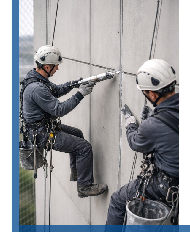 Первичная герметизация швов фасадов и кровель в Щербинке