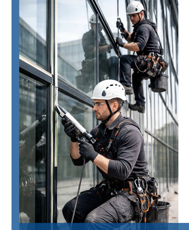 Герметизация витражных швов в Щербинке для зданий и фасадов