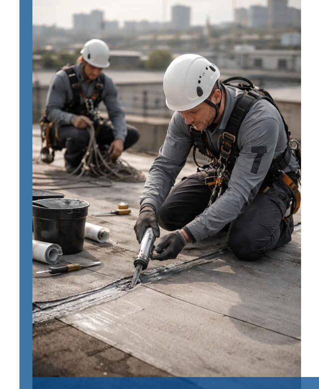 Аварийное и капитальное устранение протечек кровли в Щербинке