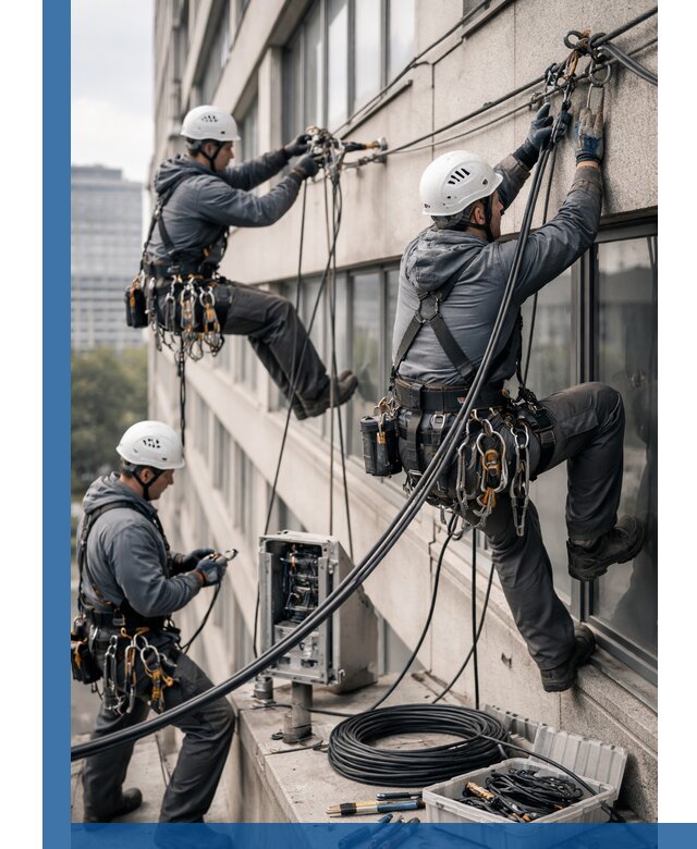 Прокладка оптоволоконного кабеля в Щербинке под ключ с тестированием