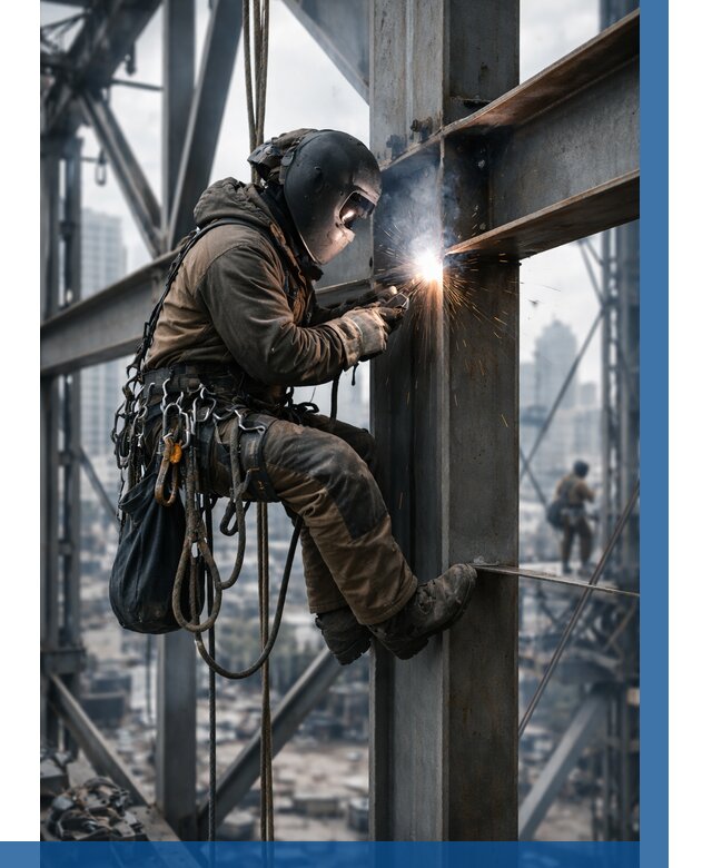 Высотные сварочные работы в Щербинке от 3564 р. | ВЫСОТНИК-Щрб