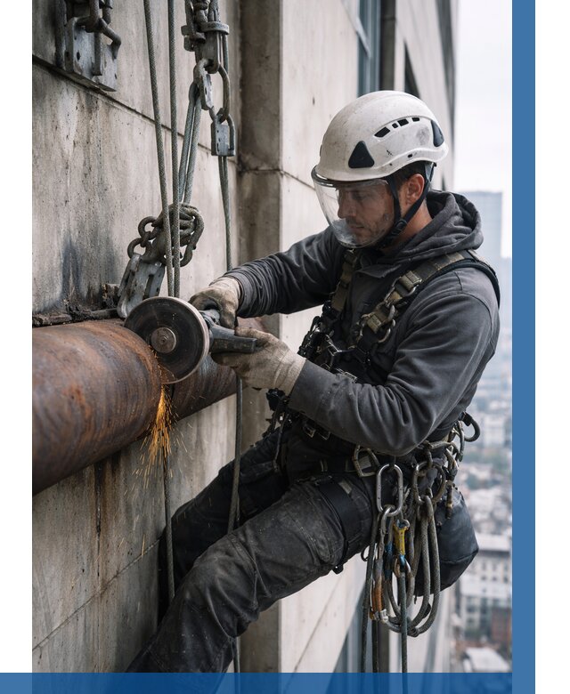 Резка металла на высоте в Щербинке по цене от 4582 р. | ВЫСОТНИК-Щрб