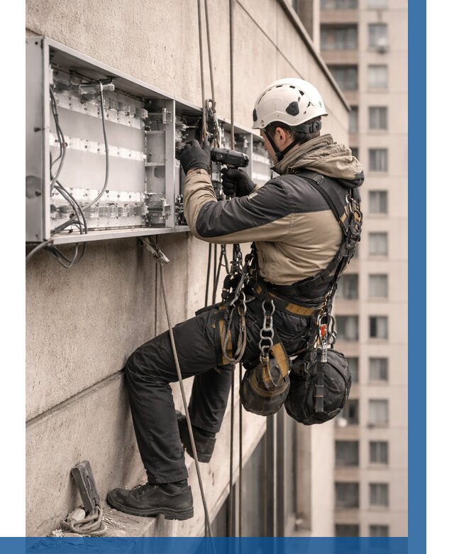 Ремонт вывески на высоте в Щербинке от 4582 р. | ВЫСОТНИК-Щрб