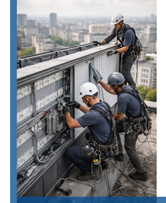 Профессиональное обслуживание крышной рекламы в Щербинке под ключ