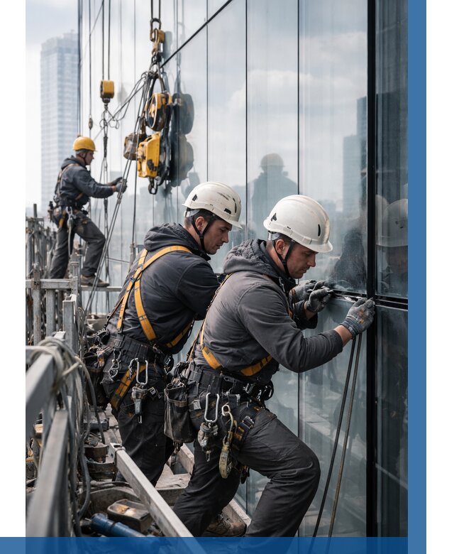 Структурное остекление фасадов в Щербинке от 9673 р. | ВЫСОТНИК-Щрб