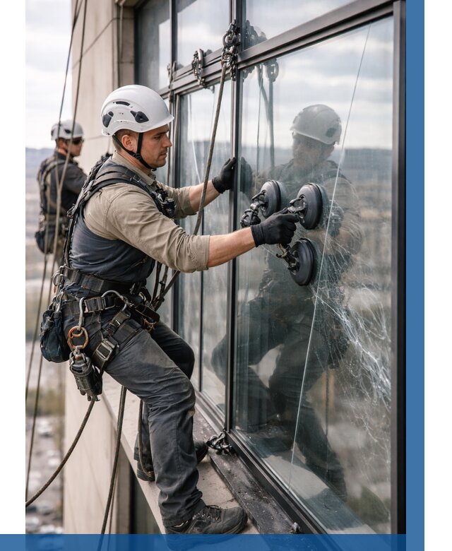 Замена стекла в витраже в Щербинке под ключ от 8655 р. | ВЫСОТНИК-Щрб