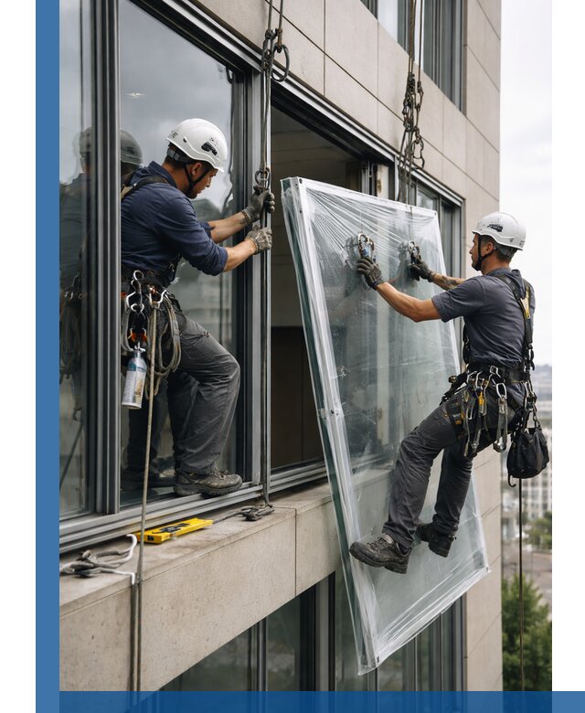 Профессиональная замена стекла в витраже в Щербинке с гарантией