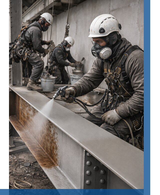 Антикоррозионная покраска металла в Щербинке от 713 р. | ВЫСОТНИК-Щрб