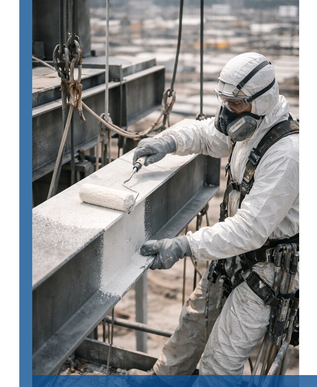 Профессиональная огнезащитная обработка металлоконструкций в Щербинке