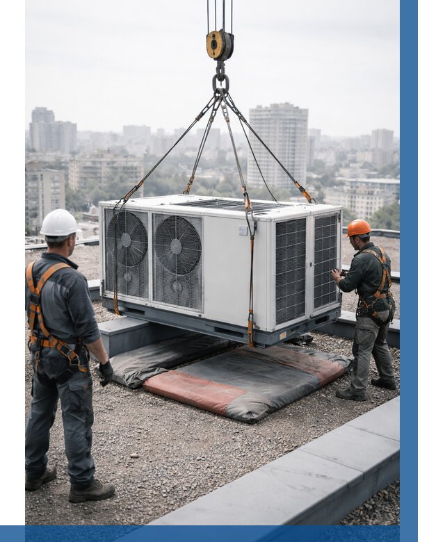 Подъем груза на крышу в Щербинке от 5091 р. | ВЫСОТНИК-Щрб заказать