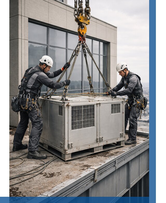 Такелажные работы на высоте в Щербинке от 8146 р. | ВЫСОТНИК-Щрб