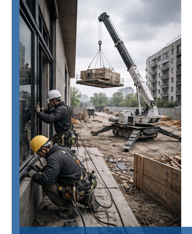 Аренда крана Пионер в Щербинке для строительных работ