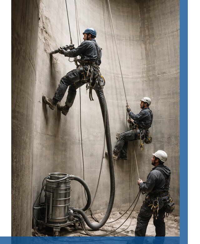 Зачистка силосов в Щербинке от 4582 р. Договор и смета ВЫСОТНИК-Щрб