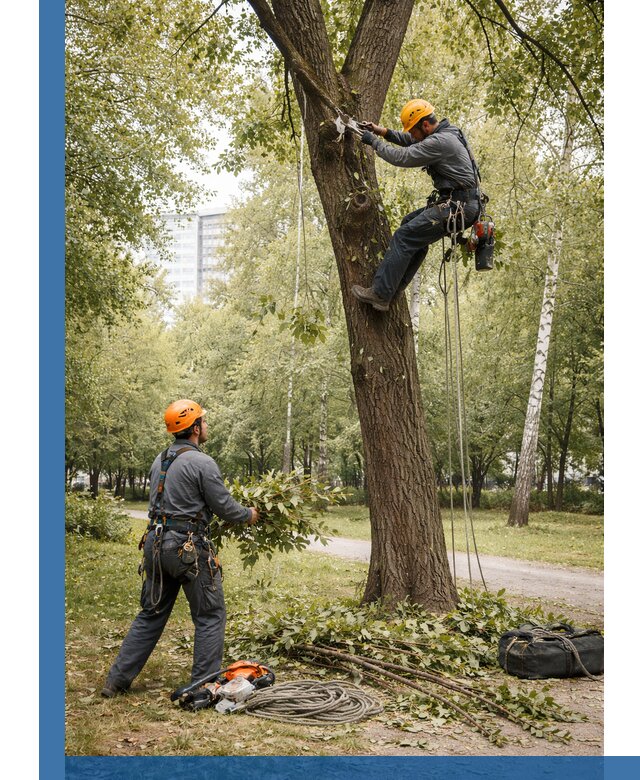 Санитарная обрезка деревьев в Щербинке, профессионально и безопасно