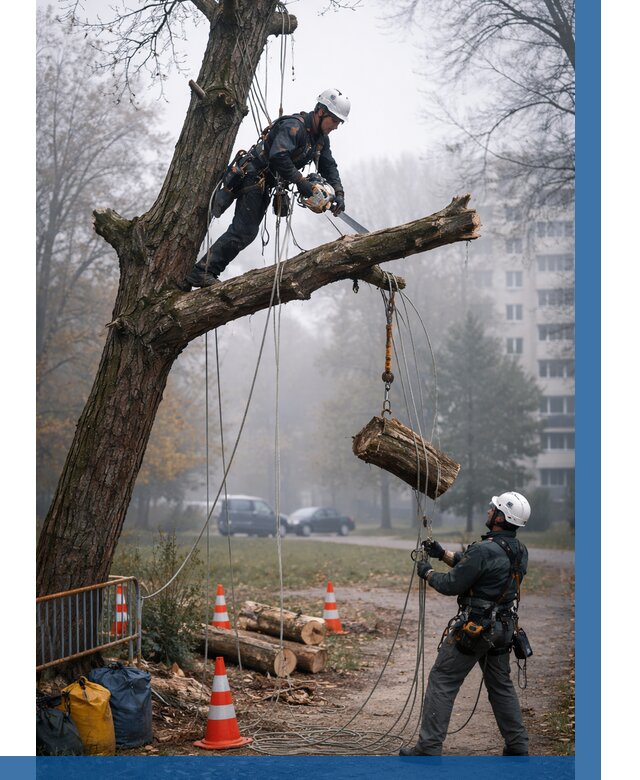 Удаление аварийных деревьев в Щербинке от 15273 р. | ВЫСОТНИК-Щрб