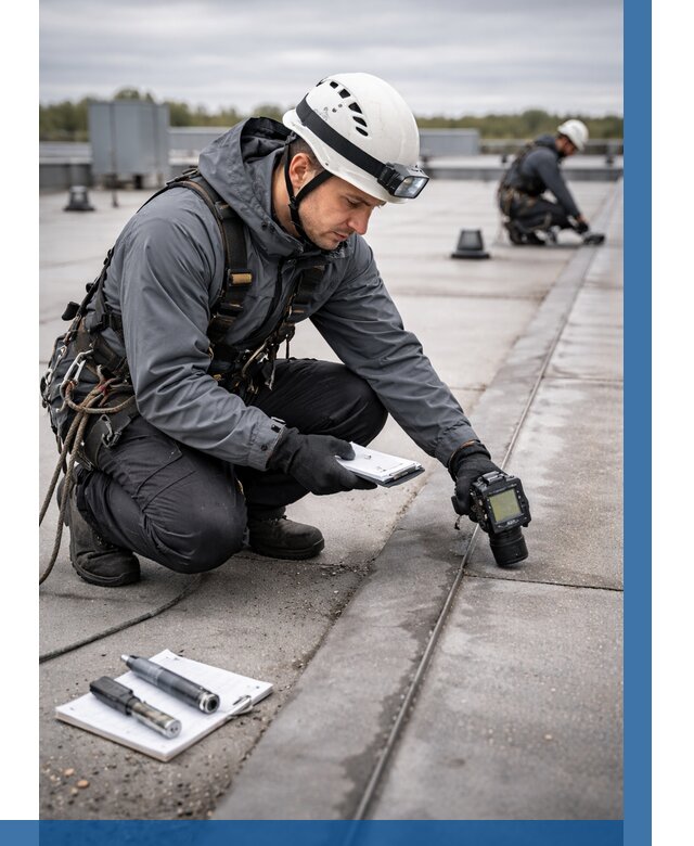 Обследование кровли на протечки в Щербинке от 4582 р. | ВЫСОТНИК-Щрб