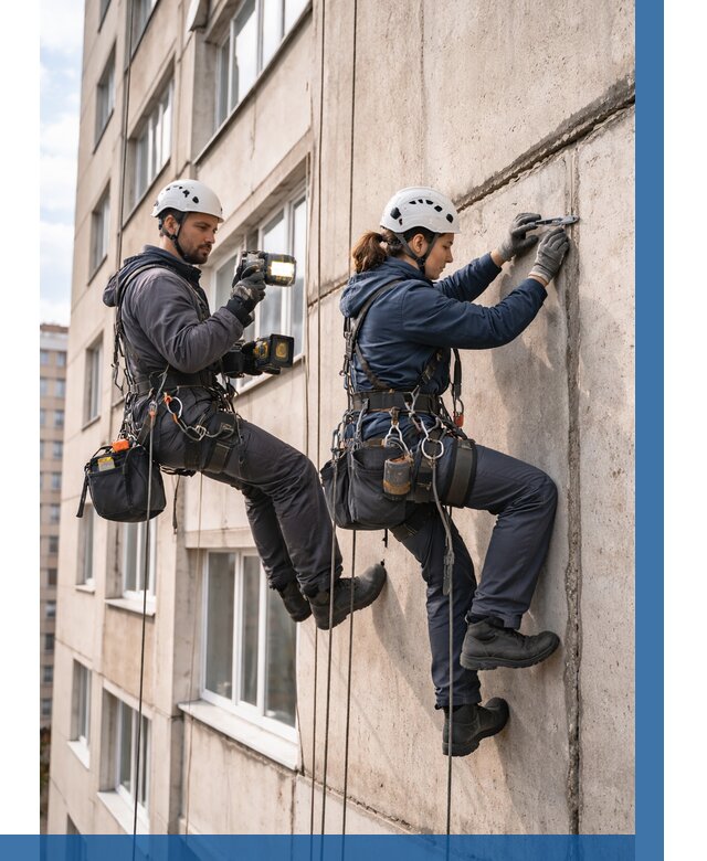 Обследование межпанельных швов в Щербинке от 1833 р. | ВЫСОТНИК-Щрб