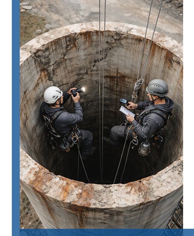 Обследование дымовой трубы: диагностика и оценка состояния в Щербинке